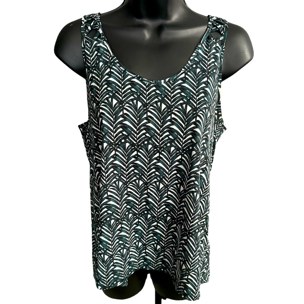 H&M Oversized Tank Top with Cutout Sleeves